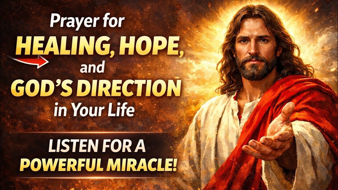 Prayer for Healing, Hope, and God’s Direction in Your Life #fyp #faith #holyspirit 