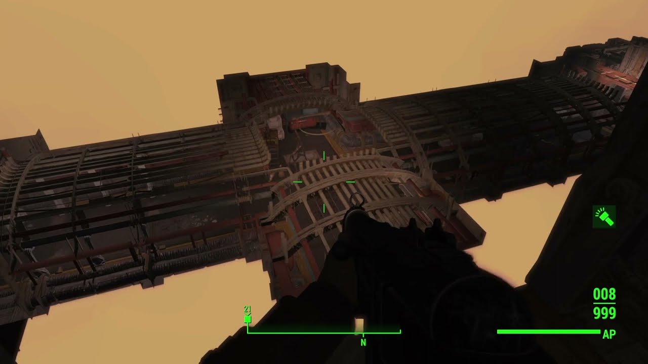 I Got Out The Map in Fallout 4.. Well Sort of 🤔
