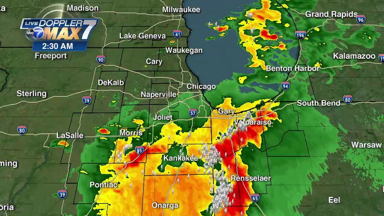 CHICAGO WEATHER LIVE RADAR: