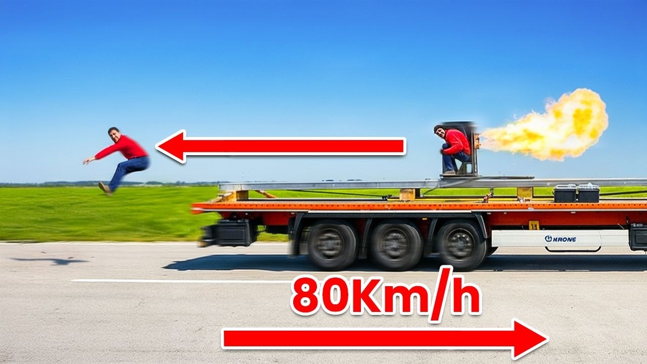 I Got EJECTED Off a Truck at 80 km/h