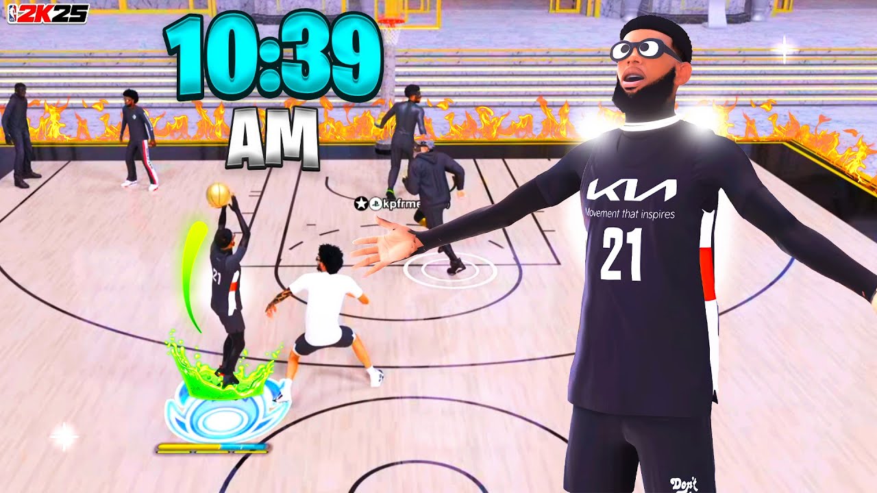 COOKING EVERY LOCK IN THE COMP STAGE AT 10:39 AM W/ THE BEST GUARD BUILD IN NBA 2K25!