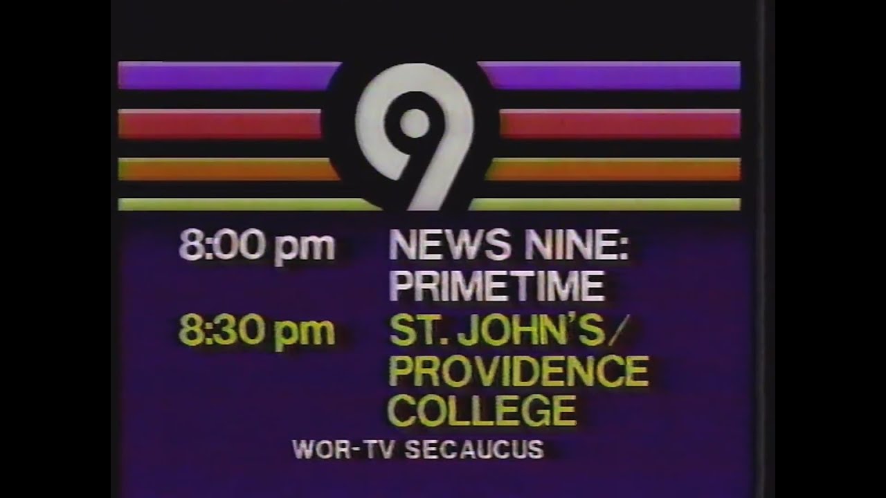WNEW 5 and WOR 9 Commercials on February 3, 1986 (60fps)