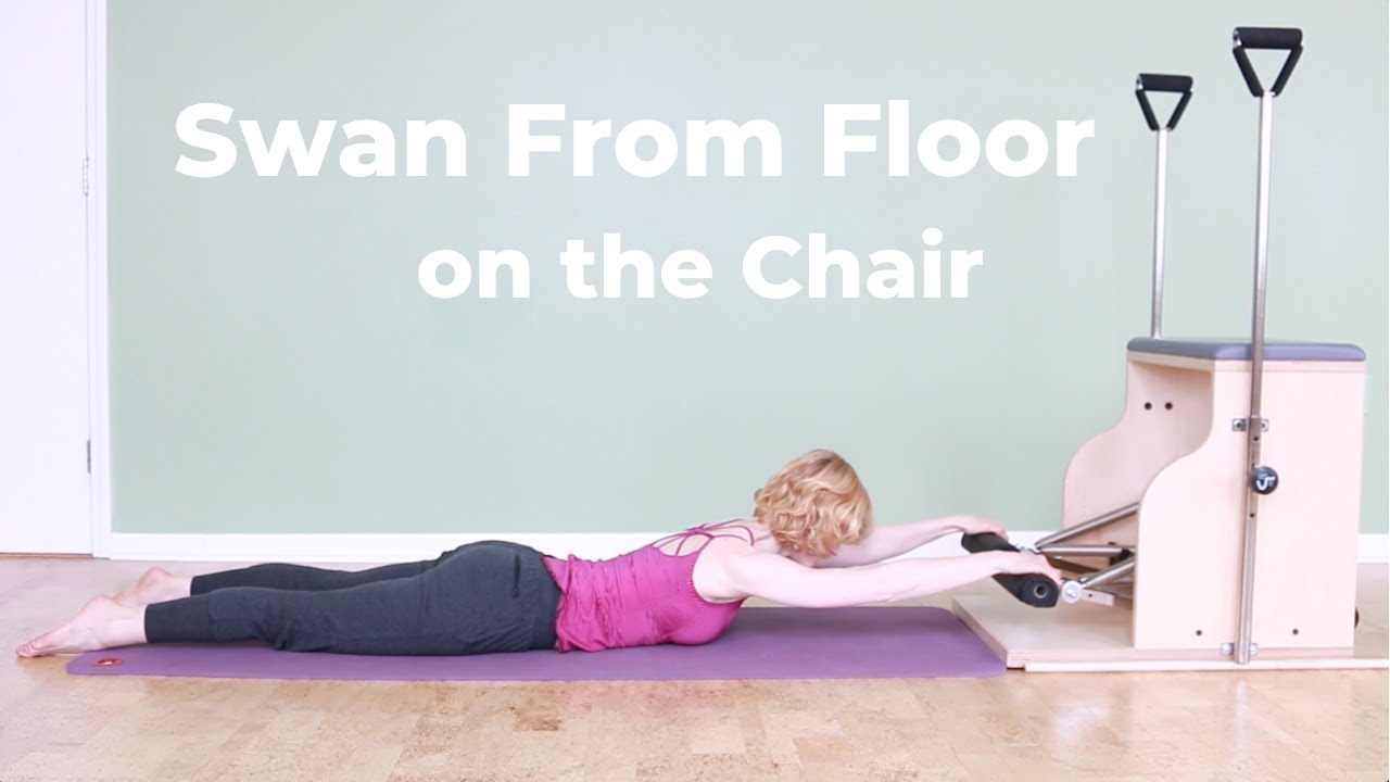 Swan From the Floor on the Chair ⎮Pilates Encyclopedia