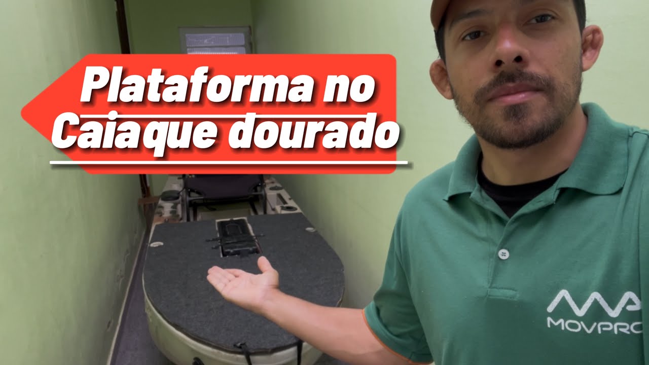Plataforma no caiaque Dourado‼️ atualização …