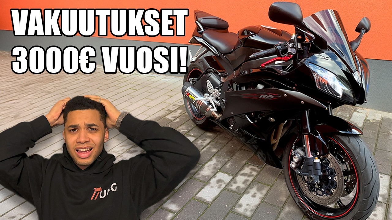 Paljonko Maksan Moottoripyörän Vakuutuksista? │ Vinkit Säästämiseen!