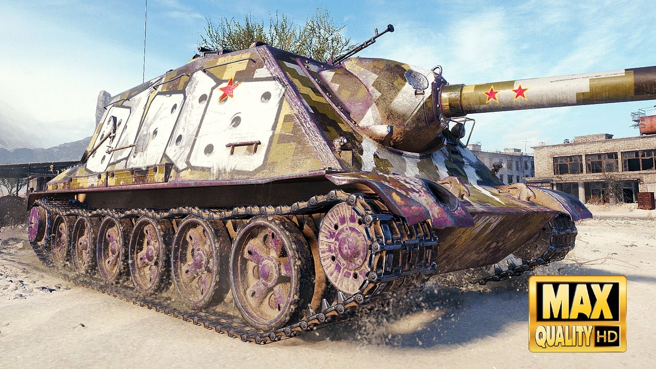 WZ-113G FT: Большой урон на карте «Город-призрак» - World of Tanks