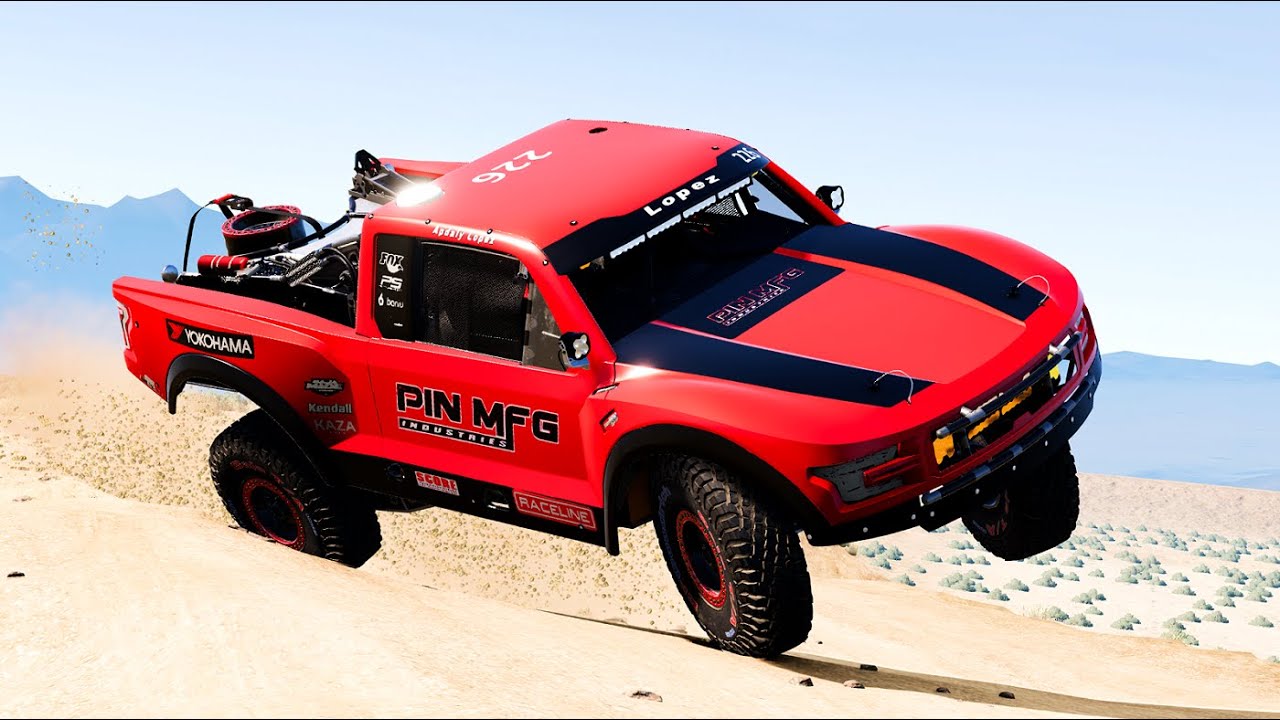 Off Road Crashes #5 - BeamNG Drive