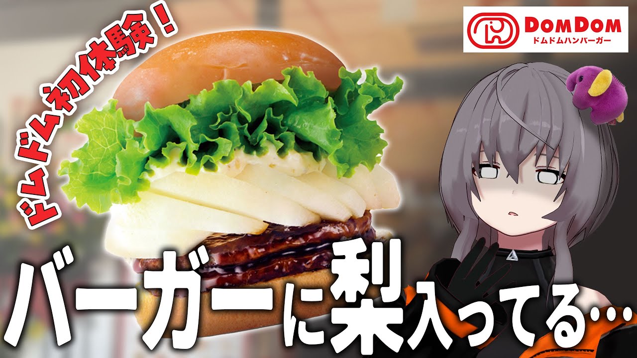 【未経験】やばいハンバーガーを食べに開店初日のドムドムハンバーガーに行く