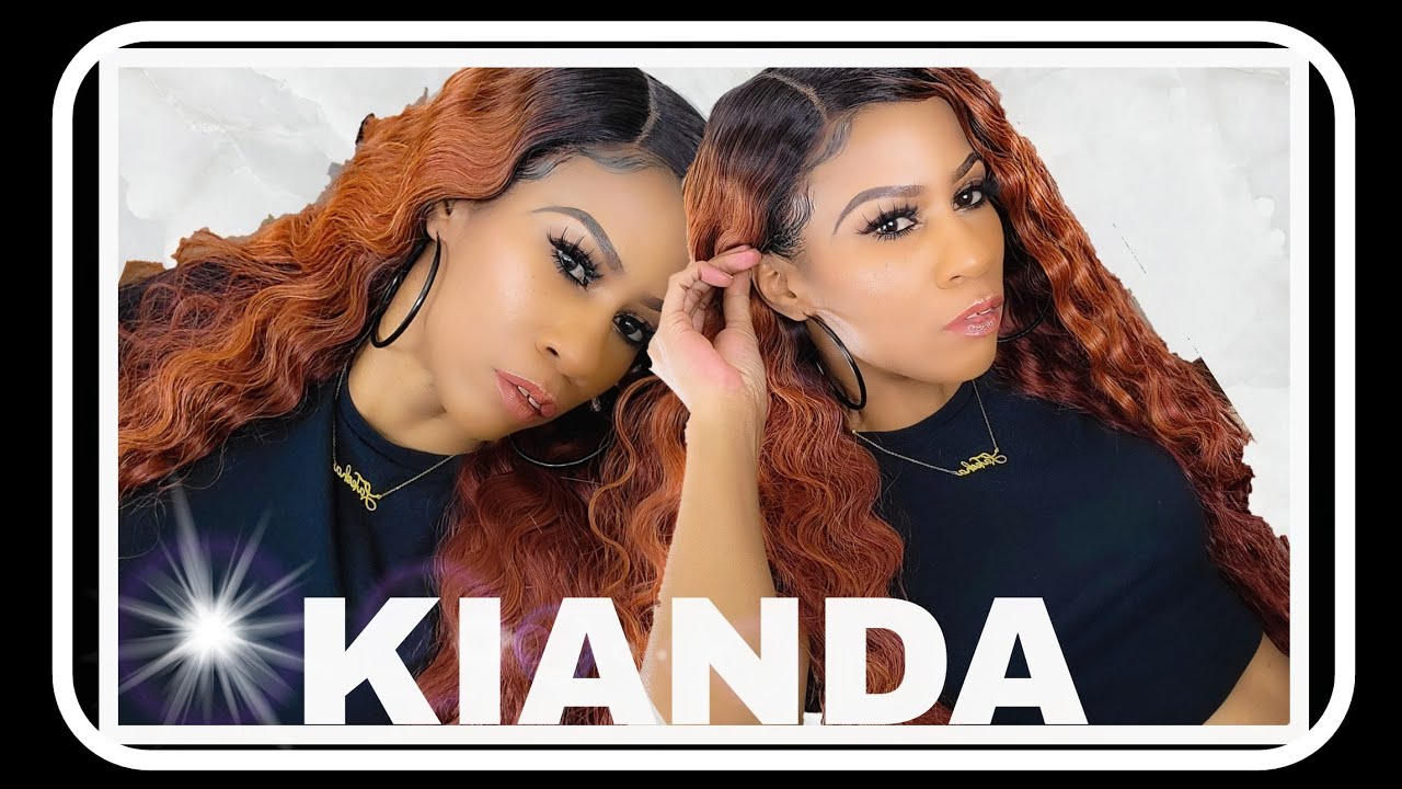 OMG THE COLOR!!!! Outre Color Bomb Synthetic HD Wig/KIANDA. 💃🏾