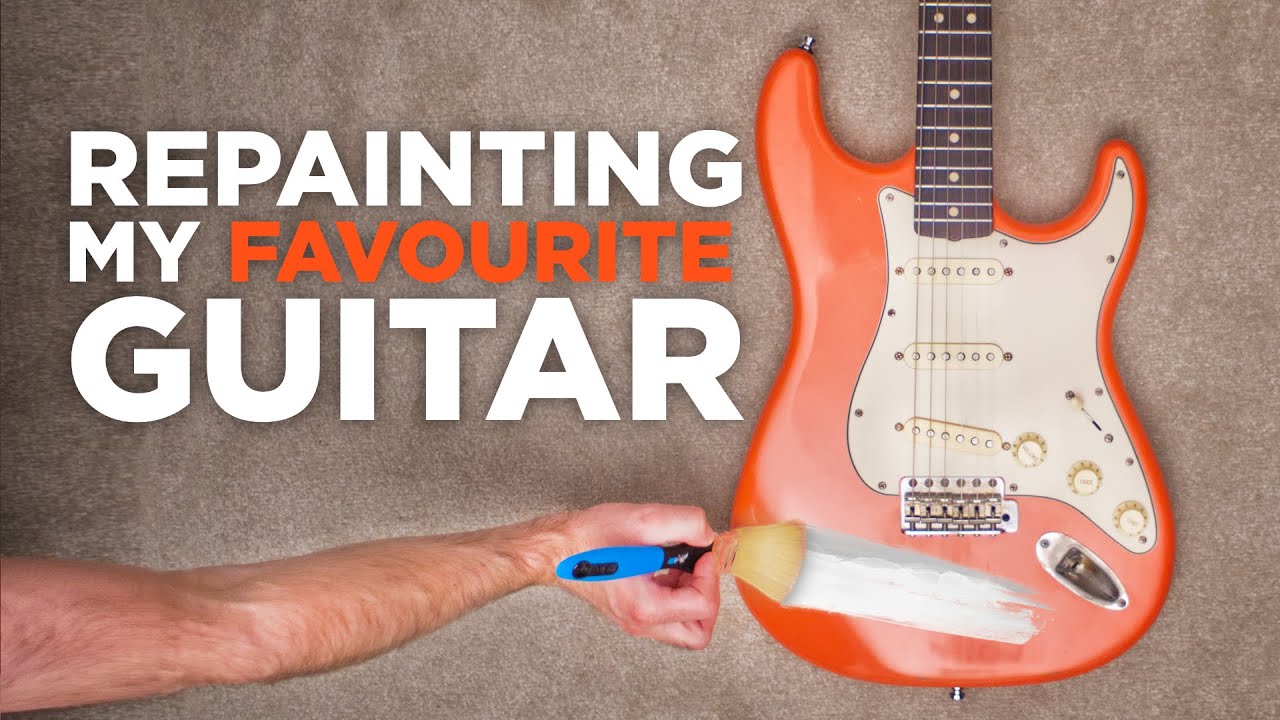 I Repainted My Favourite Guitar...