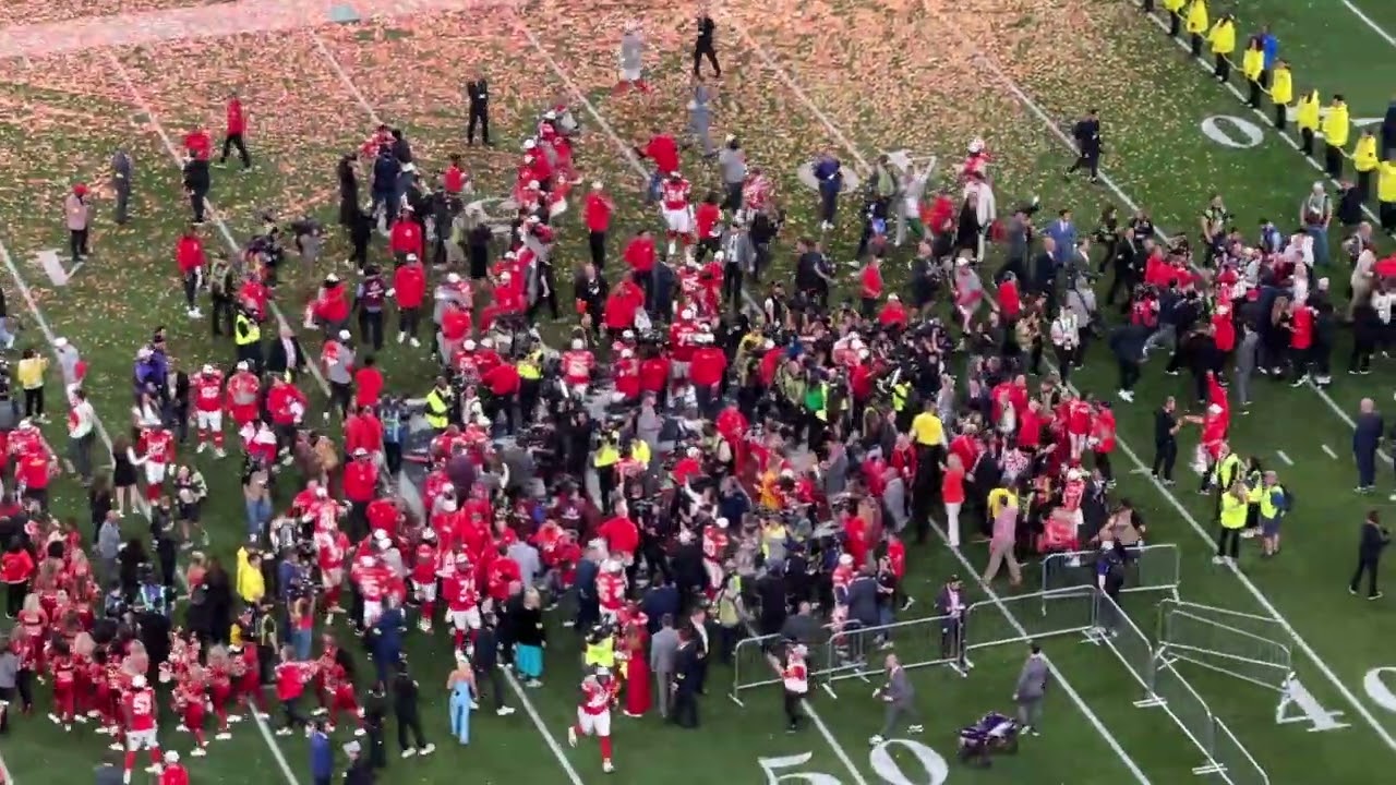 Chiefs Super Bowl LVIII Postgame Celebration