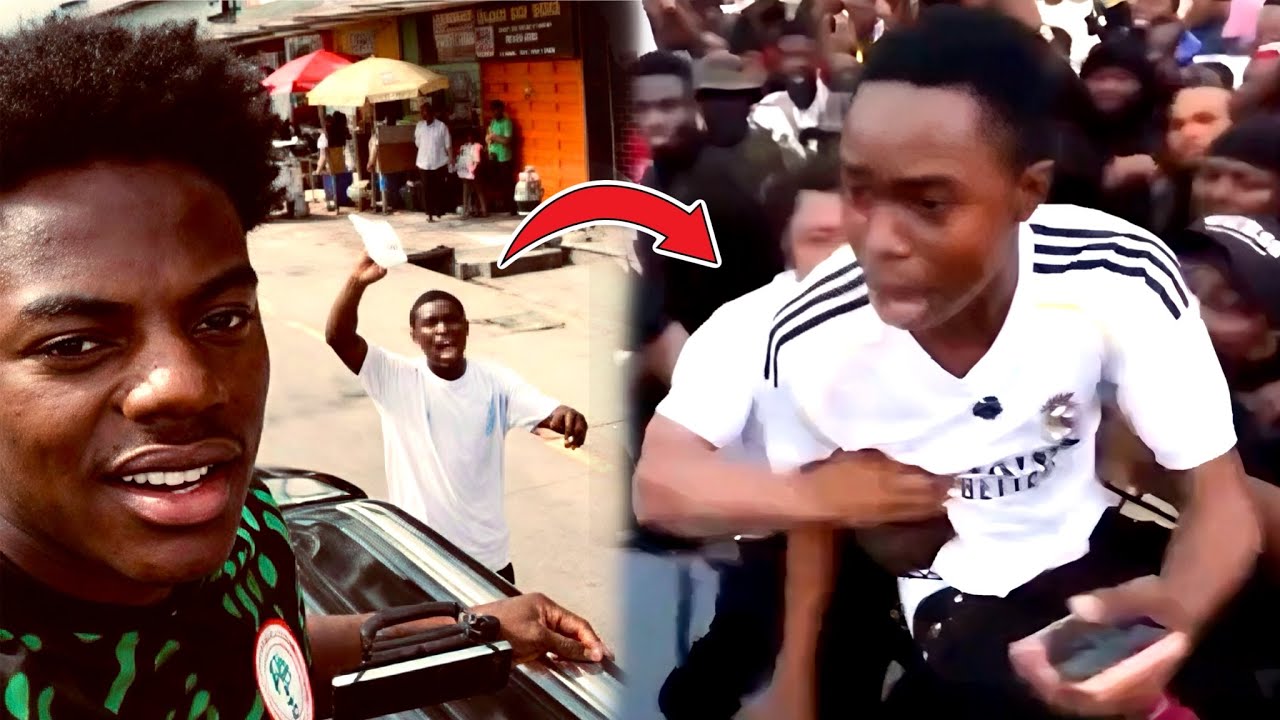Watch As Peller Runs MAD After IshowSpeed Chased Him Away...