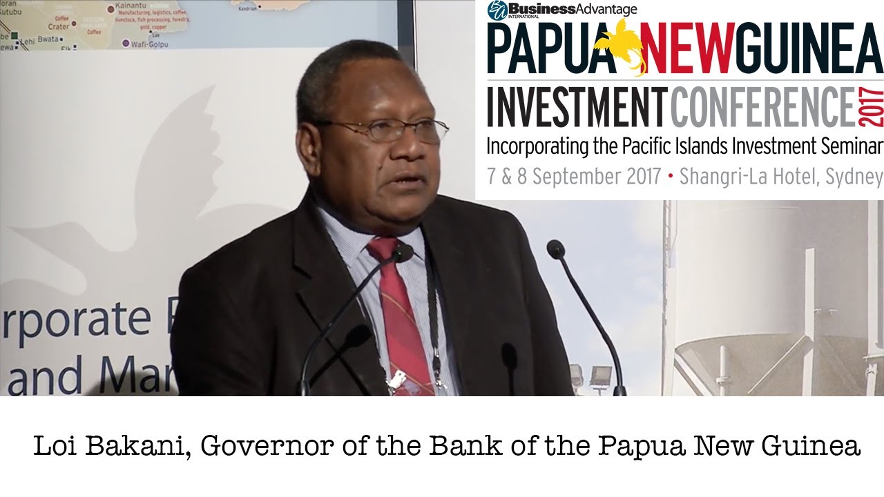 Loi Bakani, Governor of the Bank of the Papua New Guinea