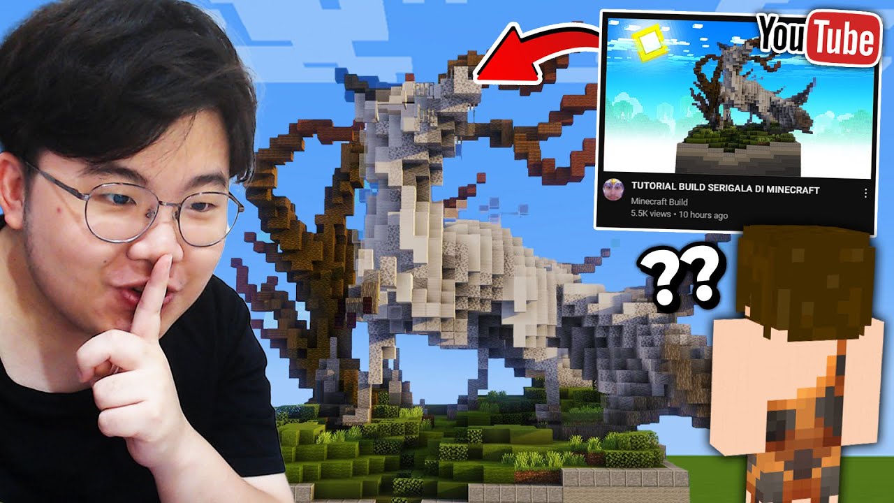 Gw Nyontek Tutorial YouTube Buat Menang di Lomba Building Minecraft