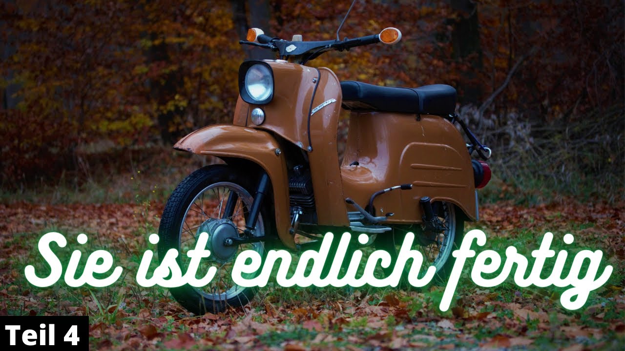 🤩 Die SCHWALBE ist FERTIG 🤩 | Vergaser einstellen | Teil 4 | Simson Kr51/2 | Projekt Schwalbe #5