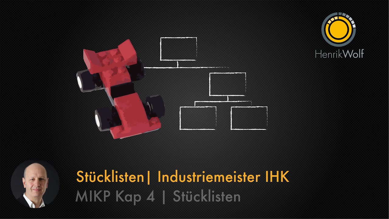 Stücklisten | Mengen- und Baukastenstückliste | Meister IHK | Komplexes einfach erklärt