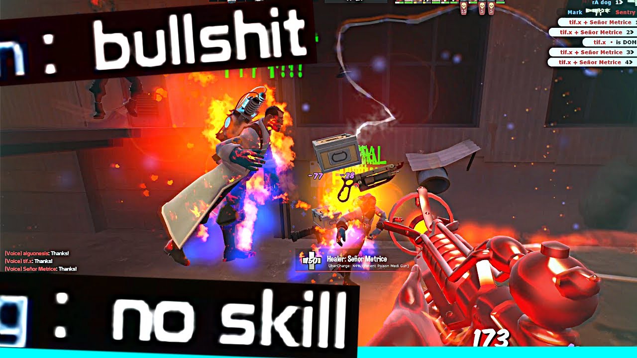 Team Fortress 2: Pyro Gameplay [TF2 Phlogistinator 2022]