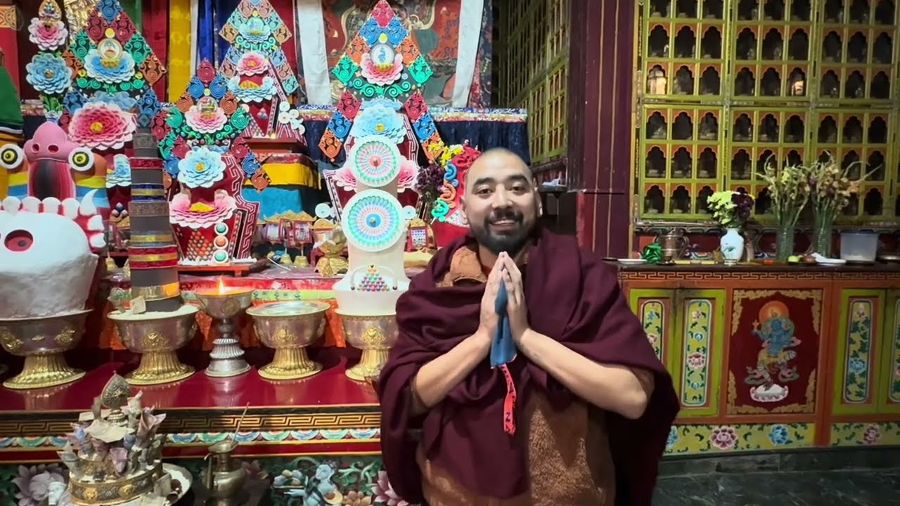 Losar 2026 celebration at Rumtek monastery #rumtek #karmapa