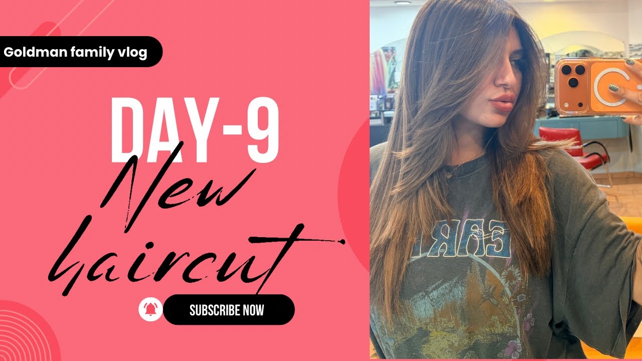 Husband did my haircut | Goldman family vlogs | day-9 |