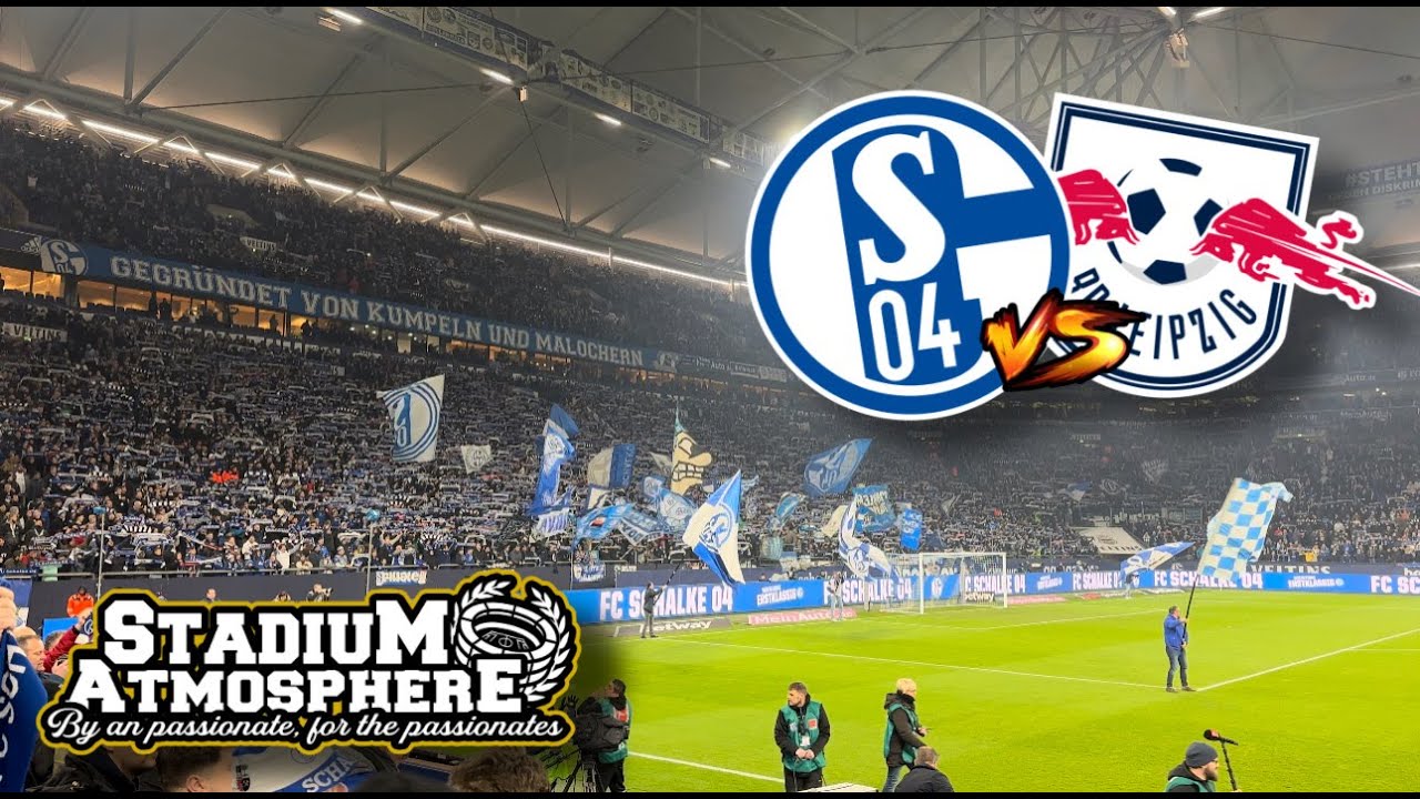 🔵⚪️Atmosphere FC Schalke 04 1️⃣-6️⃣ RB Leipzig🔥.