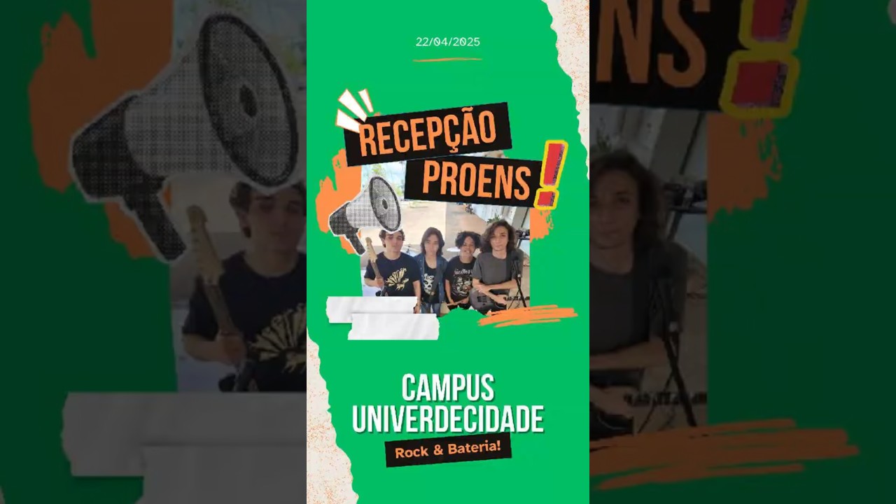 Recep&ccedil;&atilde;o PROENS 2025 - campus Univerdecidade
