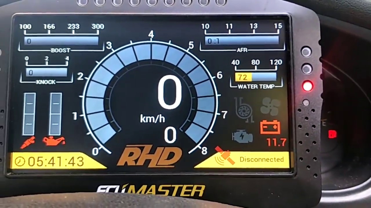 EcuMaster ADU7 Dash Logger