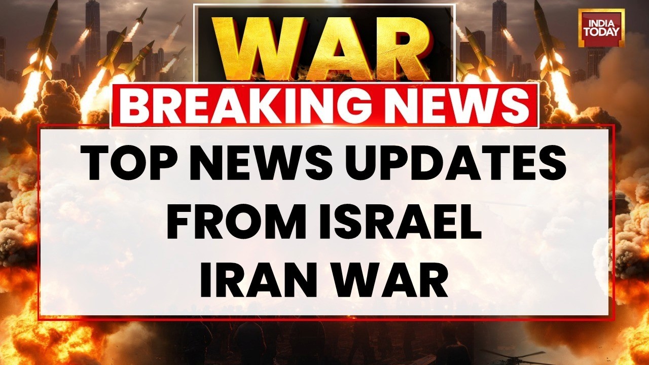 India Today TV Live: Israel Attacks Iran | Israel-Iran War | Israel News LIVE | Iran Attacked LIVE