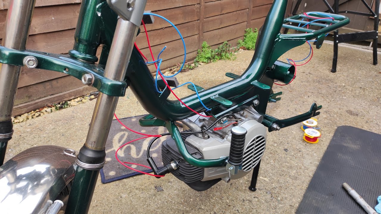 Minarelli V1 50cc Engine Rebuild ( Cimatti Mini Chic Restoration) Italian Moped