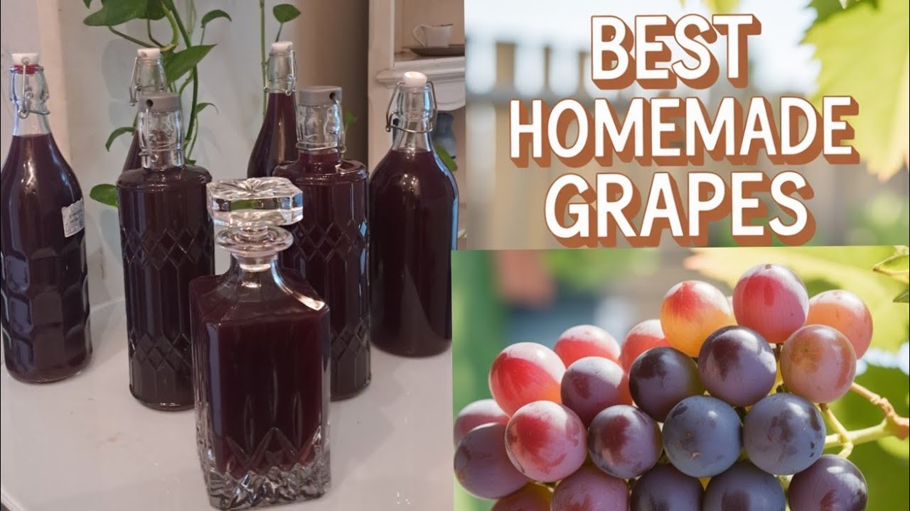 How To Make Grape Wine 🍇🍷/ Homemade Wine/ මිදී වයින් හදන විදිය #wine  #howtomakewine  #food #foryou 