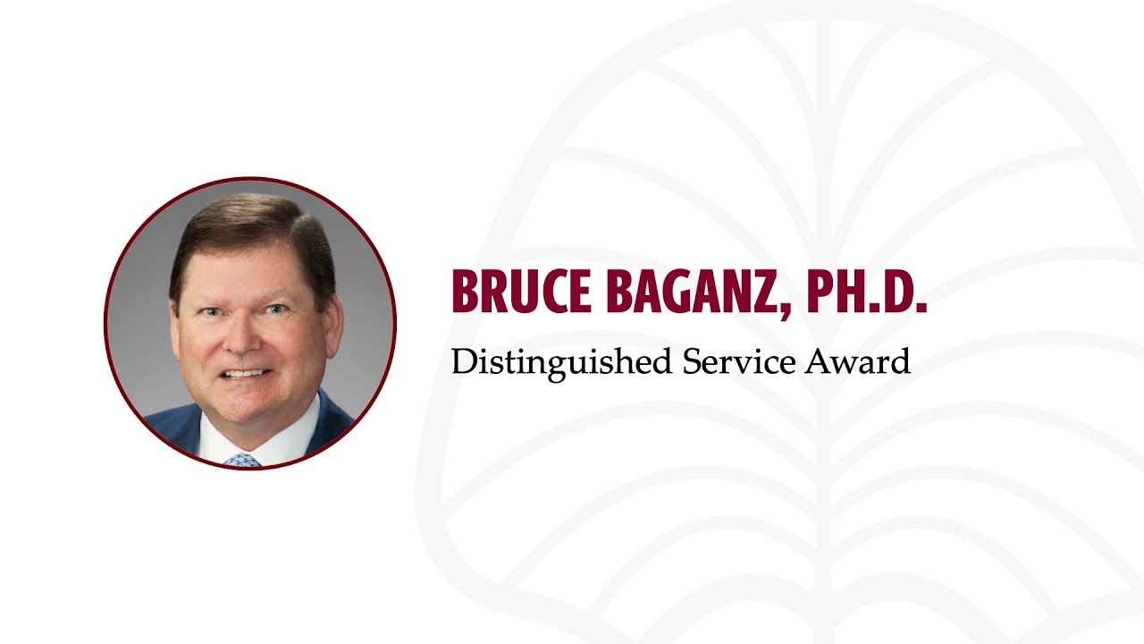 Recognition of Excellence 2025: Bruce Baganz, Ph.D.