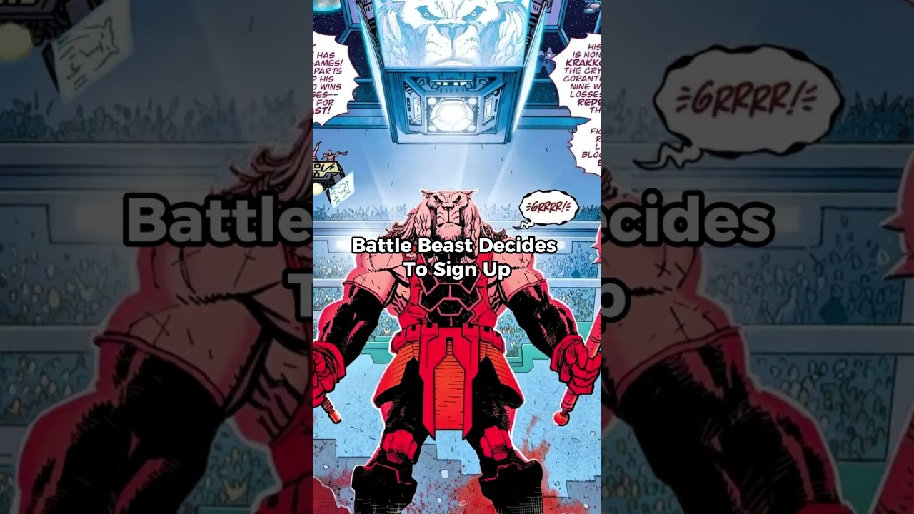 Battle Beast Realizes He's Broke #battlebeasts #shorts