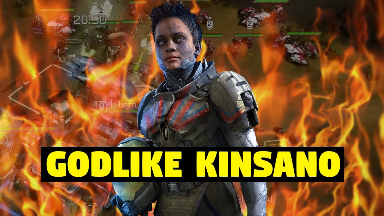 KINSANO TURNS GODLIKE in this INTENSE 1v1 Champion Game in Halo Wars 2