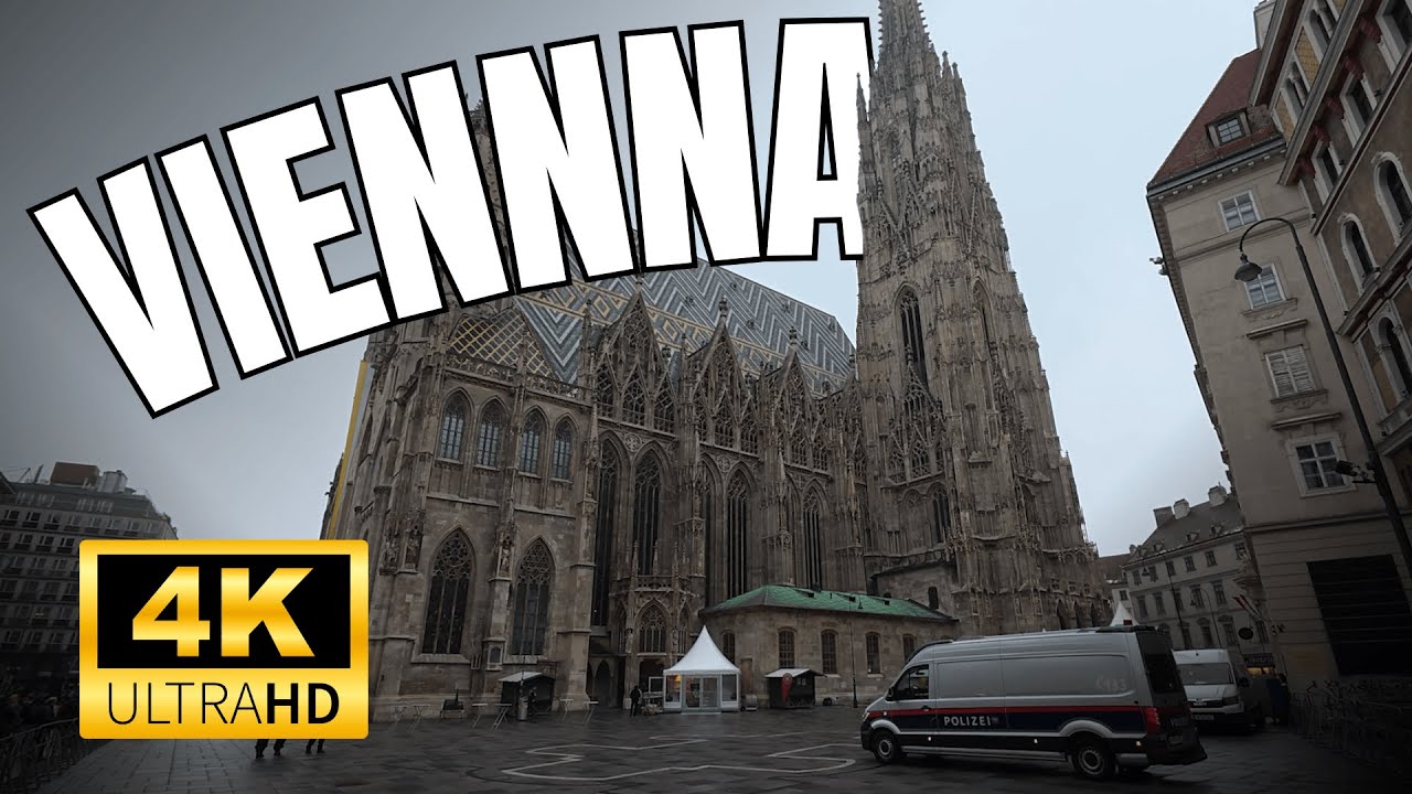 Vienna 🇦🇹 Walk Tour | City Streets to St. Stephen’s Cathedral | Shot On DJI Action 5 Pro