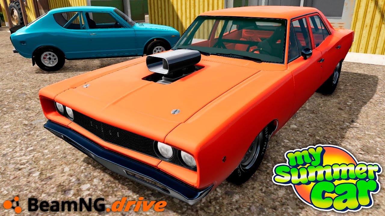 Dirigi o carro do mecânico com 2000 cavalos! - My Summer Car (BNG)