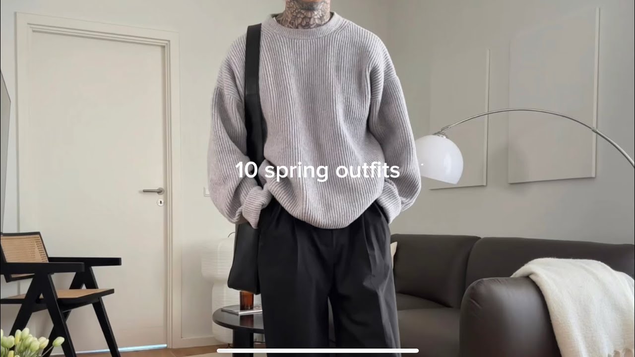 10 simple spring outfits | menswear