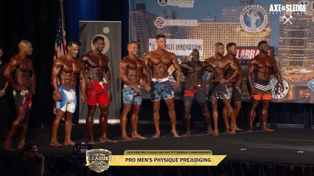 2024 IFBB Pittsburgh Pro Replay – Men’s Physique Prejudging 4K Video