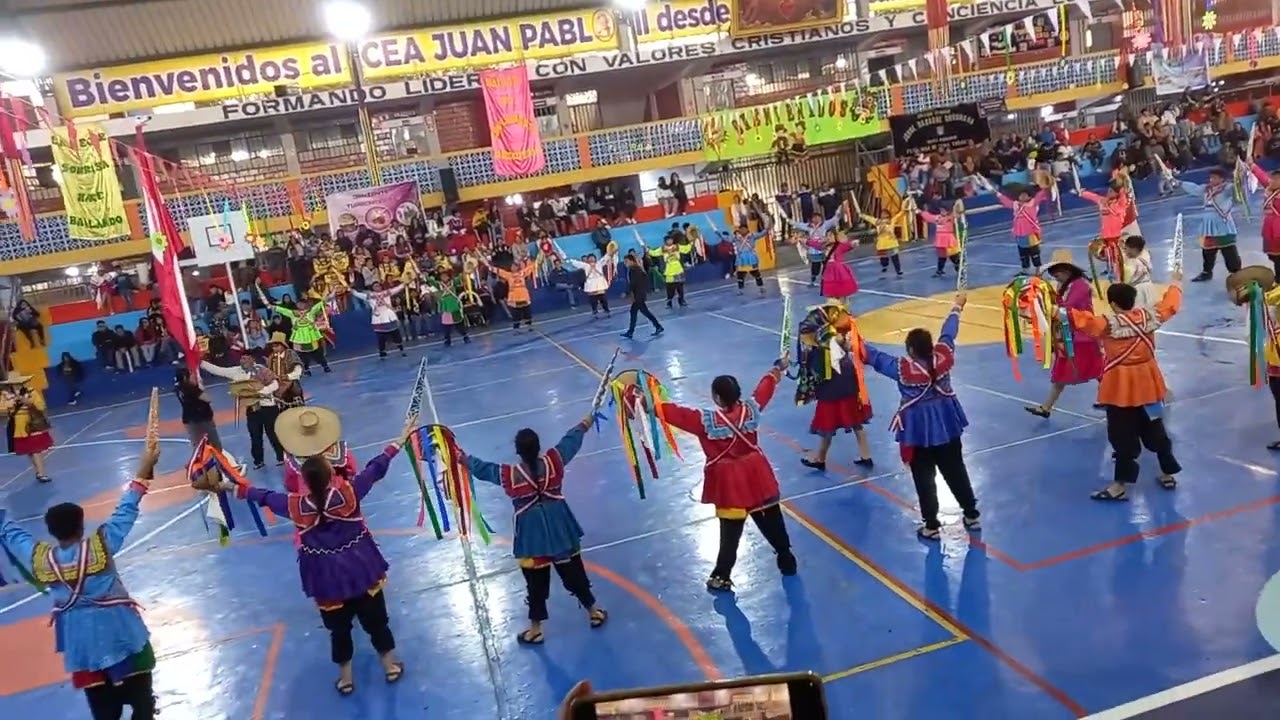 Danzantes de Malcachugo (Danzantes Liberteños)concurso  Juan Pablo II