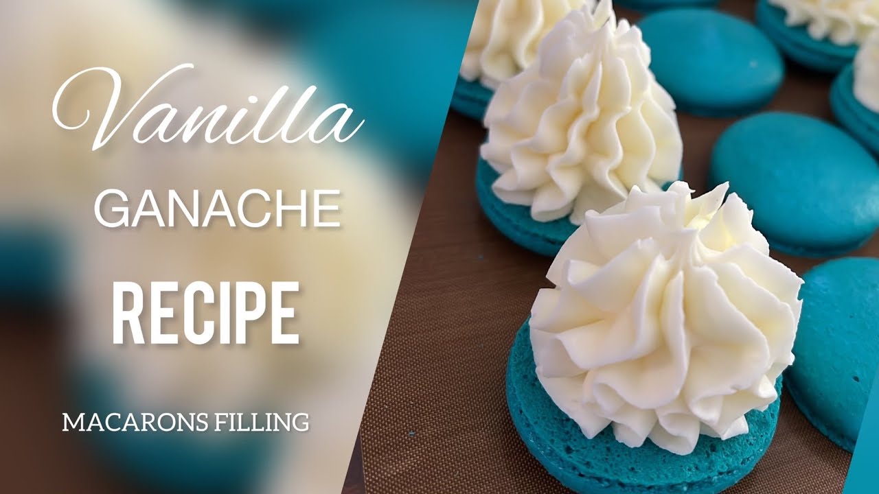 MACARONS FILLING !!!RECIPE !!🤍VANILLA GANACHE 🤍MACARON 🤍 🤍РЕЦЕПТ!! ВАНИЛЬНЫЙ ГАНАШ!🤍Начинка МАКАРОН