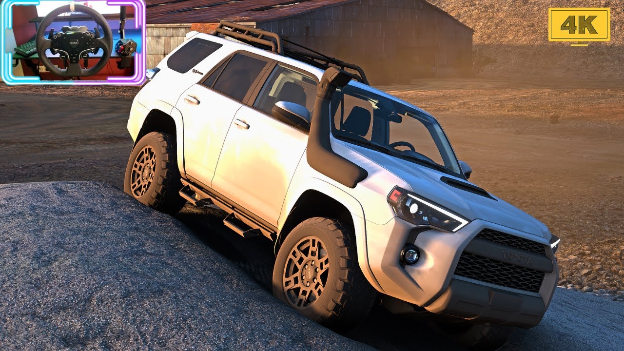 Toyota 4Runner TRD Pro 2019 - Forza Horizon 5 / Moza R3 Steering Wheel / 4K Gameplay-