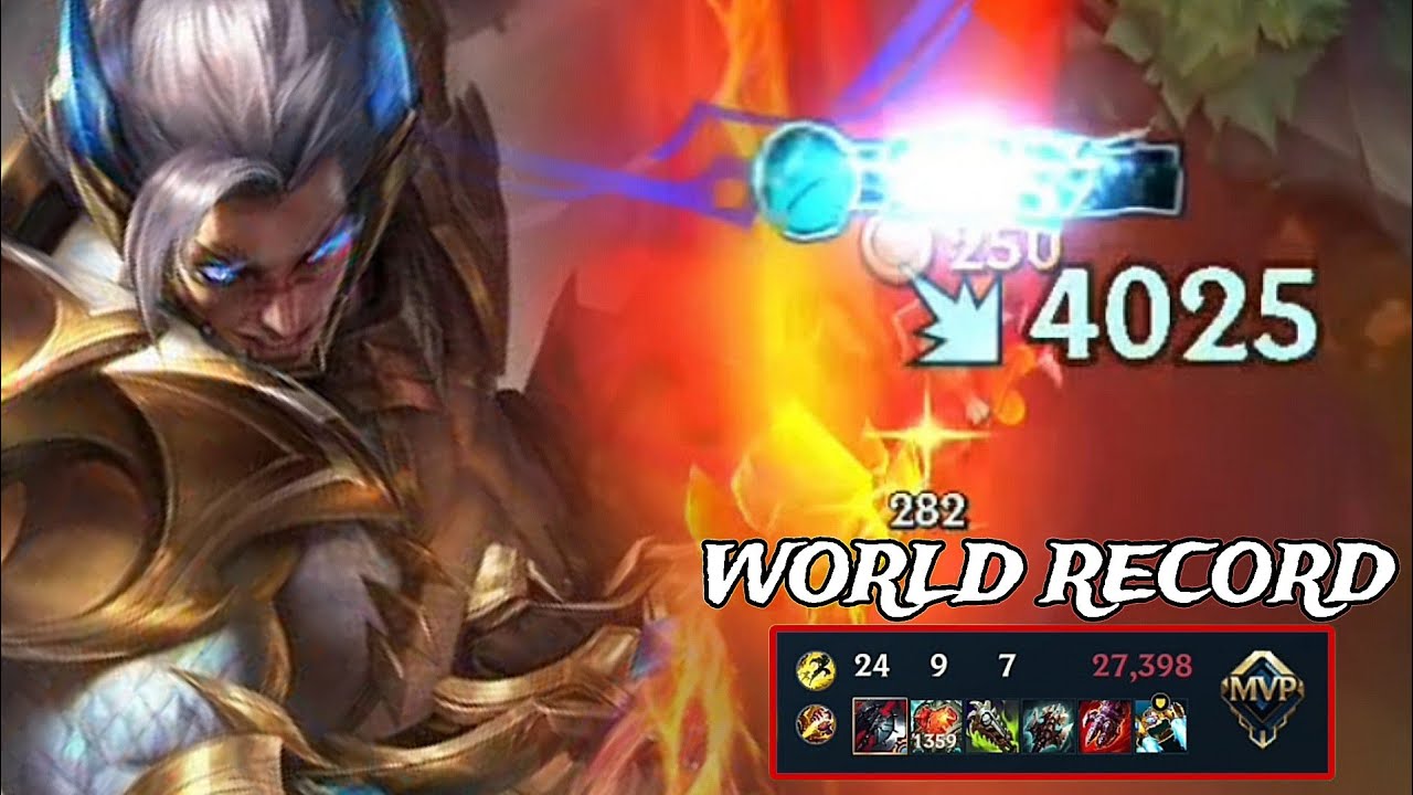 SETT NEW WORLD RECORD 4K HAYMAKER DAMAGE WILD RIFT