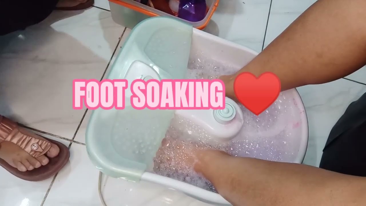 foot spa procedure step by step