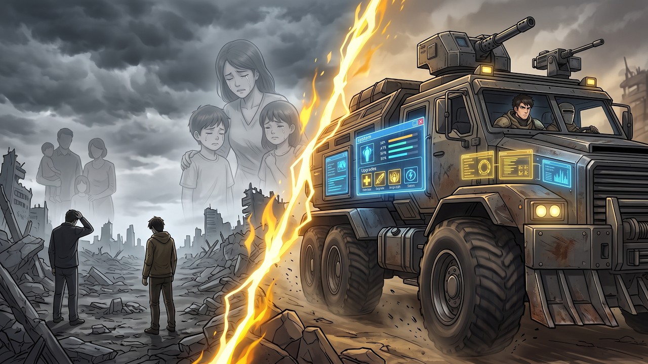 The Apocalypse Took His Family... But Gave Him A SUPER VEHICLE SYSTEM