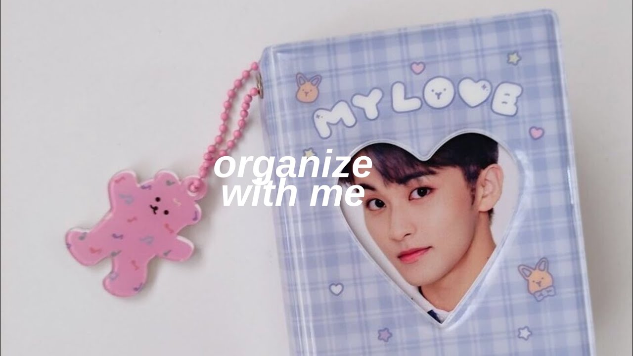 a chill organize with me! : storing my nct photocards · okiki mini collect book