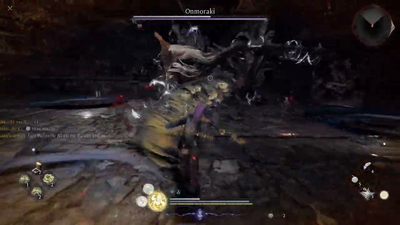 Onmoraki boss figth Nioh 3