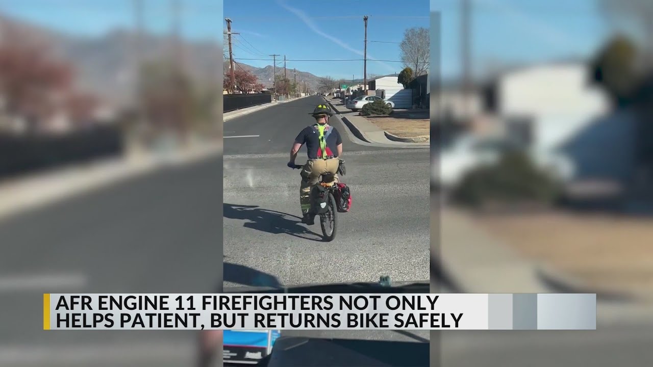 AFR Engine 11 crew gets patient's bike back home