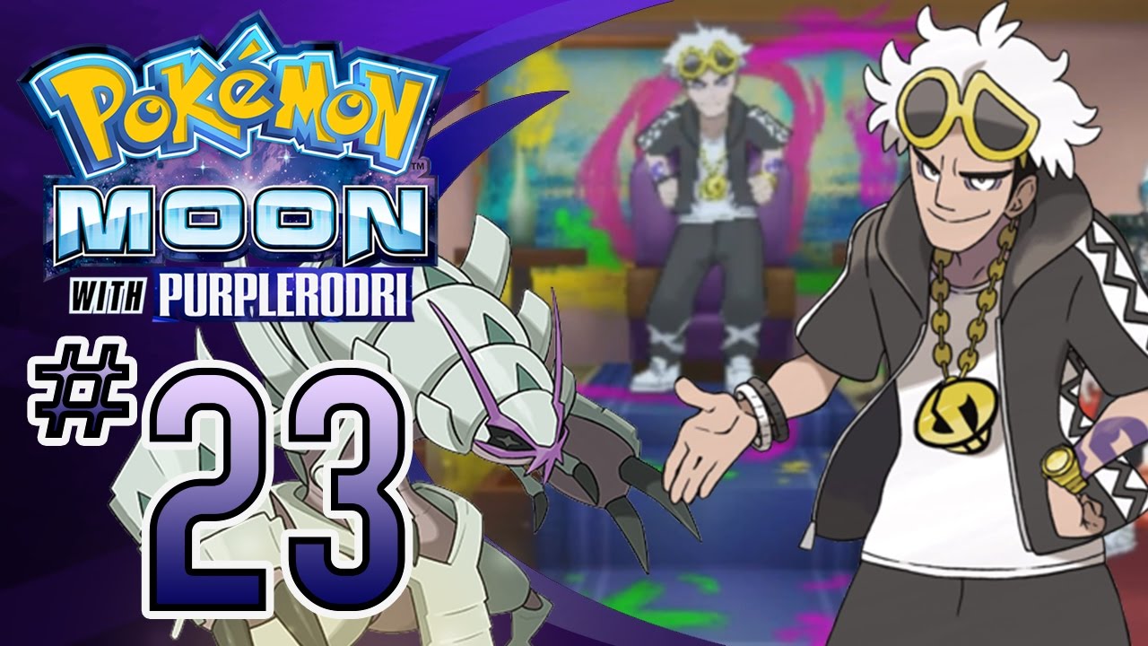 Let's Play Pokemon: Sun and Moon - Part 23 - Team Skull Boss Guzma