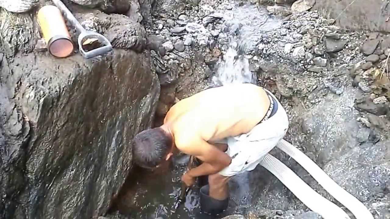 Работа в дълбочина / River bed sucking in depth