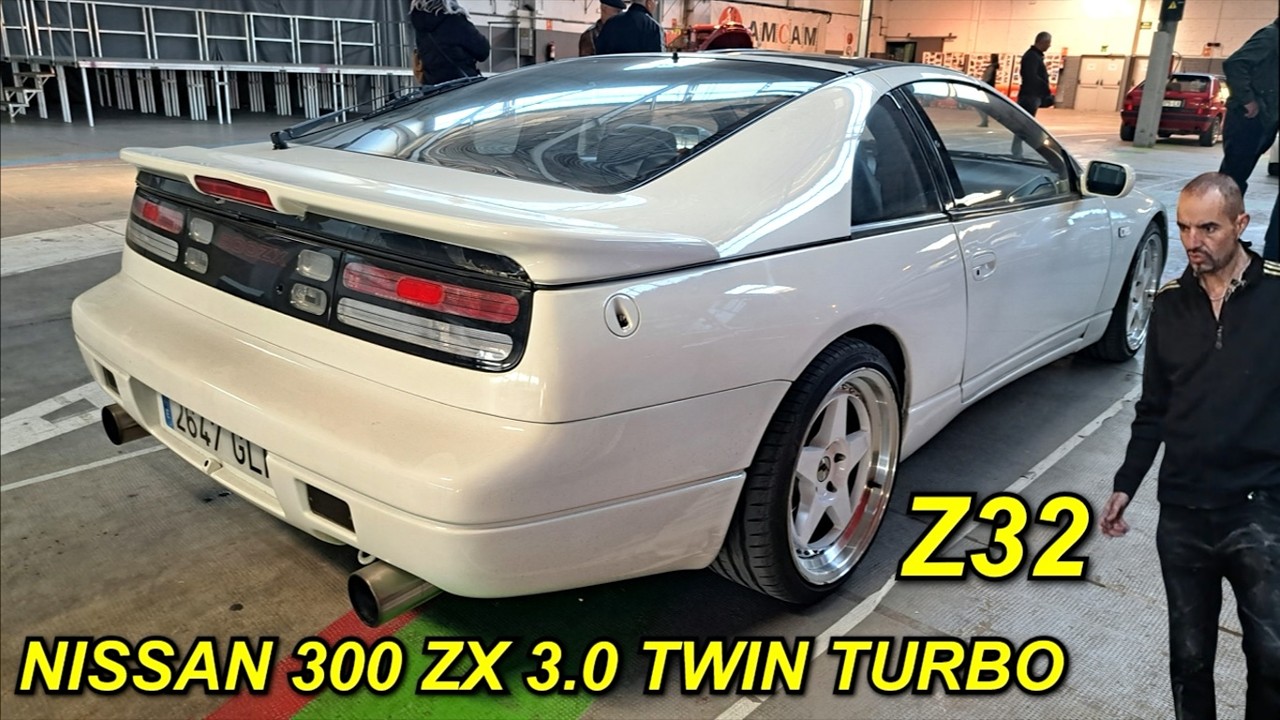 ⛽Nissan 300 ZX Twin Turbo Z32 con Potencia de 420 CV en banco de pruebas.