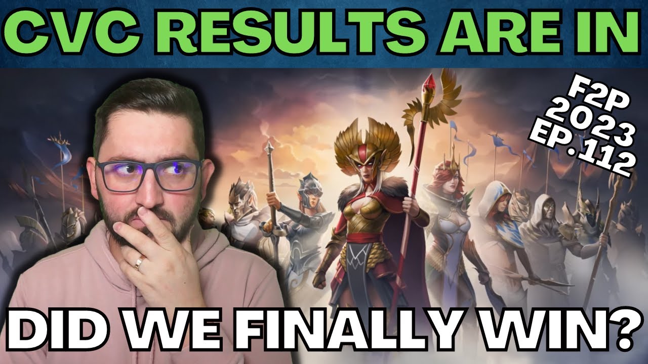 CVC RESULTS ARE IN How Well Did My F2P DO? F2P 2023 EP. 112 | RAID SHADOW LEGENDS