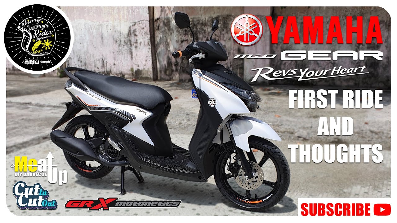 YAMAHA MIO GEAR | Full Specs | Test Ride and Thoughts